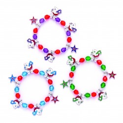 Ükssarvikuga pidulikud käevõrud (3 tk. pakis)