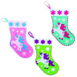 Ükssarviku jõulusokk (pakis 3 tk.)