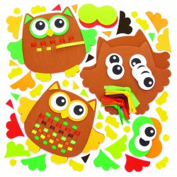 Öökulli meisterdamiskomplekt pakis on 6 tk.