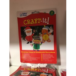 "Jõulukaunistus VARIO" Tee ise kaunistus, vahtkumm 5 tk pakis