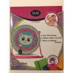 Сшей сумочку из фетра Котик