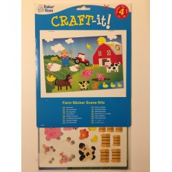 Наклейки ФЕРМА 4 листа