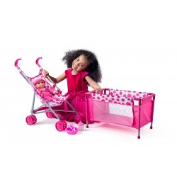 Комплект для куклы с коляской