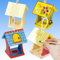 Varvi ise Mini "Linnusöögimaja" puidust 4 tk karbis